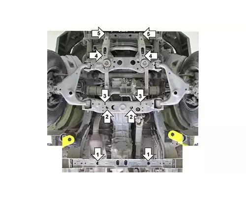 ПРЕДЛАГАЕМ КУПИТЬ ЗАЩИТУ MOTODOR M12514 КАРТЕРА ДВИГАТЕЛЯ И КПП TOYOTA HILUX VII ПИКАП 2004-2015ГГ.