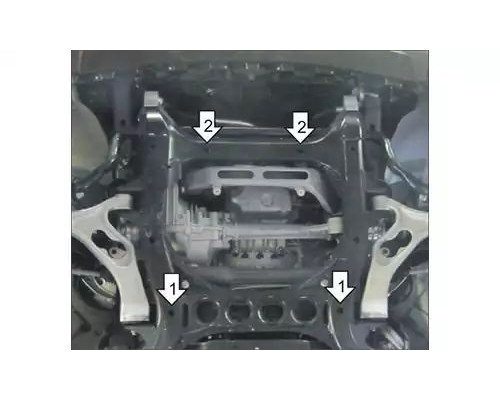 ПРЕДЛАГАЕМ КУПИТЬ ЗАЩИТУ MOTODOR M12707 КАРТЕРА ДВИГАТЕЛЯ PORSCHE CAYENNE I SUV 2002-2010ГГ.
