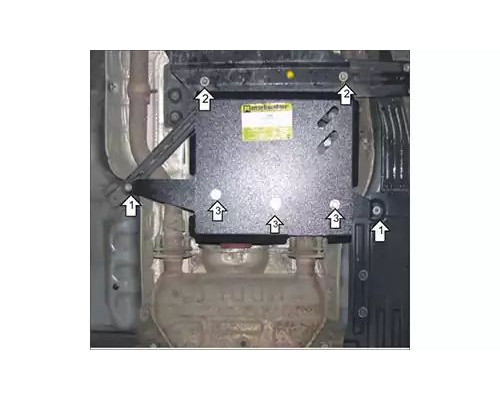 ЗАЩИТА  M15206 РАЗДАТКИ JEEP GRAND CHEROKEE IV WK2 SUV 2011-2021ГГ.