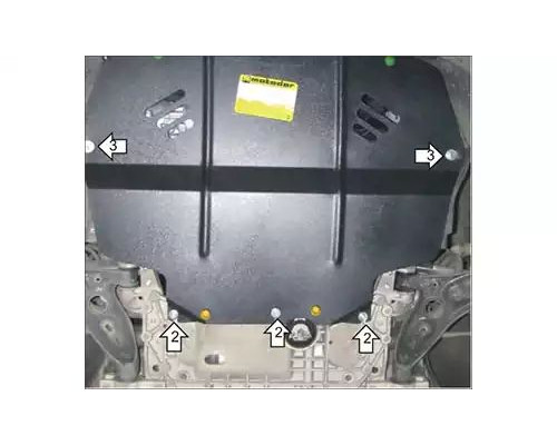 ПРЕДЛАГАЕМ КУПИТЬ ЗАЩИТУ MOTODOR M62301 КАРТЕРА ДВИГАТЕЛЯ И КПП SEAT ALTEA МИНИВЭН 2004-2015ГГ.