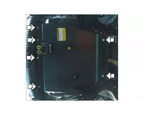 ЗАЩИТА  M64901 КАРТЕРА ДВИГАТЕЛЯ И КПП HAIMA 7 SUV 2013Г.-ПО Н.В.