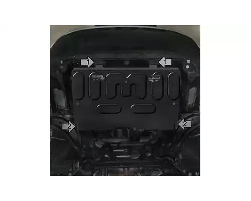 ЗАЩИТА  M71409 КАРТЕРА ДВИГАТЕЛЯ И КПП NISSAN JUKE I F15 SUV 2010-2019ГГ.