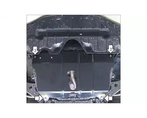 ЗАЩИТА  M72538 КАРТЕРА ДВИГАТЕЛЯ И КПП TOYOTA VENZA SUV 2009-2017ГГ.