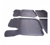 Коврики резиновые для Volkswagen Bora 1999-2005 передние (POLYTEP) BIG BOARD