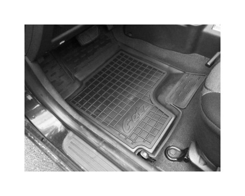 Коврики в салон, водительский + пассажир для Hyundai Getz ( 2002 - 2011 ) полиуретан (AVTO-Gumm)