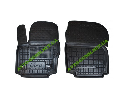 Коврики в салон, водительский + пассажир для Ford Mondeo lV ( 2007 - 2014 ) полиуретан (AVTO-Gumm)
