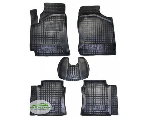 Коврики в салон для Geely CK 2 ( 2009 - ) полиуретан (AVTO-Gumm)
