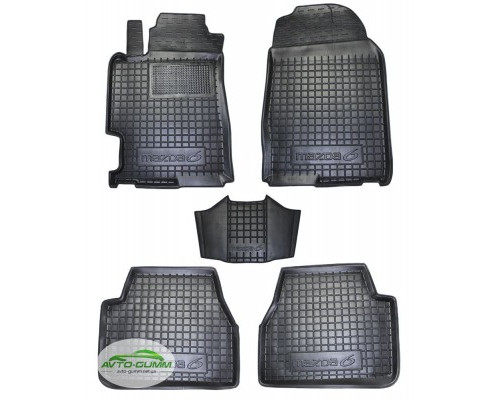 Коврики в салон для Mazda M 6 ( 2002 - 2008 ) полиуретан (AVTO-Gumm)