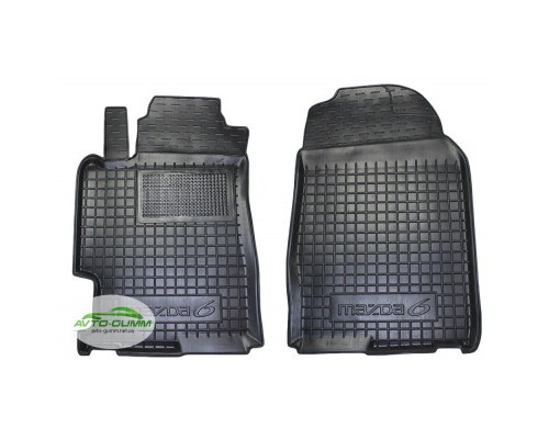 Коврики в салон, водительский + пассажир для Mazda M 6 ( 2002 - 2008 ) полиуретан (AVTO-Gumm)