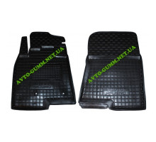 Коврики в салон, водительский + пассажир для Mitsubishi Pajero Wagon lV ( 2007 - ) полиуретан (AVTO-Gumm)