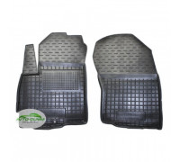 Коврики в салон, водительский + пассажир для Mitsubishi Outlander XL ( 2007 - 2012 ), полиуретан (AVTO-Gumm)