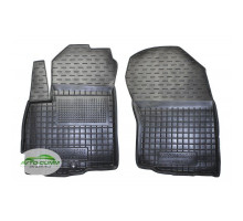 Коврики в салон, водительский + пассажир для Mitsubishi Outlander XL ( 2007 - 2012 ), полиуретан (AVTO-Gumm)
