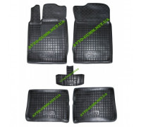 Коврики в салон для Renault Clio /Simbol ( 2001 - 2012 ) полиуретан (AVTO-Gumm)