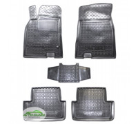 Коврики в салон для Renault Megane lll хетчбэк ( 2010 - ) полиуретан (AVTO-Gumm)