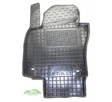 Коврик в салон водительский для Skoda Octavia A5 ( 2005 - 2013 ) полиуретан (AVTO-Gumm)