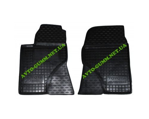 Коврики в салон, водительский + пассажир для Toyota Avensis ( 2003 - 2008 ) полиуретан (AVTO-Gumm)