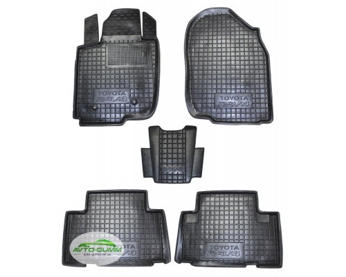 Коврики в салон для Toyota Rav-4 III ( 2006 - 2012 ) полиуретан (AVTO-Gumm)