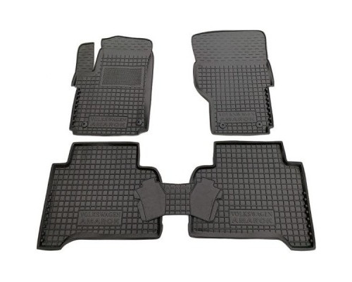 Коврики в салон для Volkswagen Amarok ( 2010 - ) полиуретан (AVTO-Gumm)