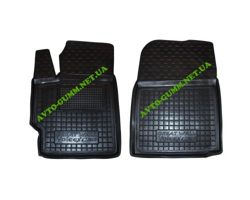 Коврики в салон, водительский + пассажир для Great Wall Volex C30 ( 2010 - ) полиуретан (AVTO-Gumm)