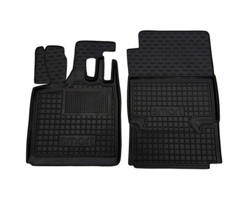 Коврики в салон для Smart 450 Fortwo ( 1998 - 2006 ) полиуретан (AVTO-Gumm)