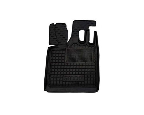 Коврик в салон водительский для Smart 450 (1998-2006) Fortwo полиуретан (AVTO-Gumm)