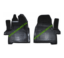 Коврики в салон, водительский + пассажир для Ford Transit (2013-) 1+2 полиуретан ( Avto-Gumm )