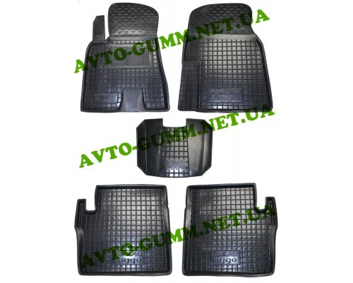 Коврики в салон для Toyota Rav-4 ( 2001 - 2006 ) полиуретан (AVTO-Gumm)
