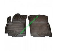 Коврики в салон, водительский + пассажир для Suzuki SX-4 ( 2013 - ) полиуретан ( Avto-Gumm )