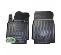 Коврики в салон, водительский + пассажир для Nissan Micra ( 2003 - 2010 ) полиуретан (AVTO-Gumm)
