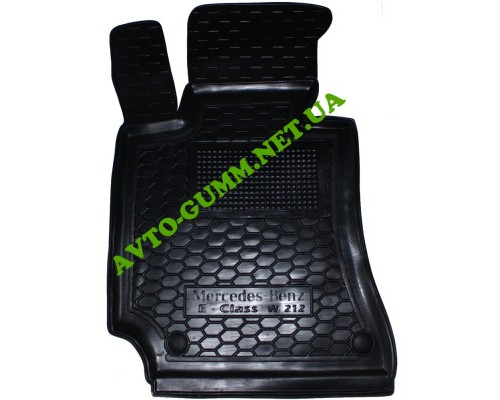 Коврик в салон водительский для Mercedes W 212 ( 2009 - 2015 ) полиуретан ( Avto-Gumm )