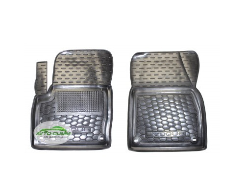 Коврики в салон, водительский + пассажир для Range Rover Evoque ( 2011 - 2018 ) полиуретан ( Avto-Gumm )