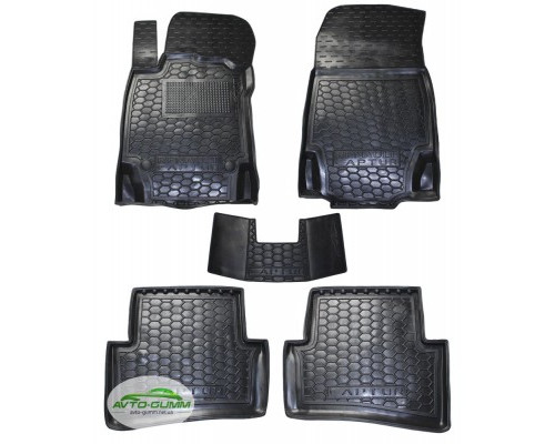 Коврики в салон для Renault Captur ( 2013 - ) полиуретан ( Avto-Gumm )