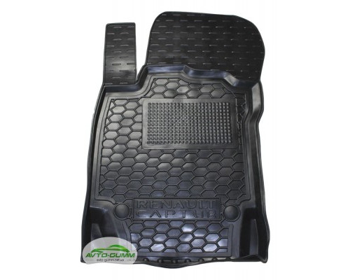 Коврик в салон водительский для Renault Captur ( 2013 - ) полиуретан ( Avto-Gumm )