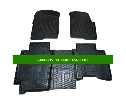 Коврики в салон для Ford F-150 (2004-2008) (5мест) полиуретан ( Avto-Gumm )