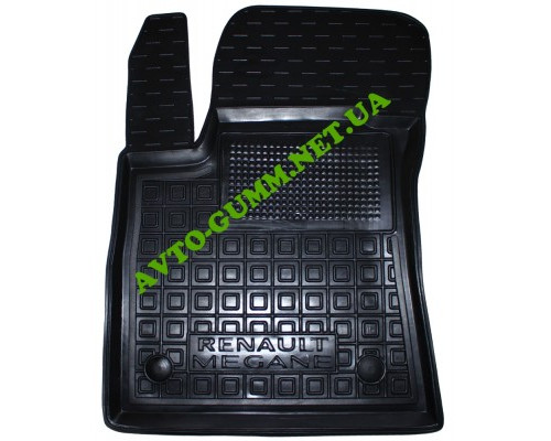 Коврик в салон водительский для Renault Megane lV (2016-) полиуретан ( Avto-Gumm )