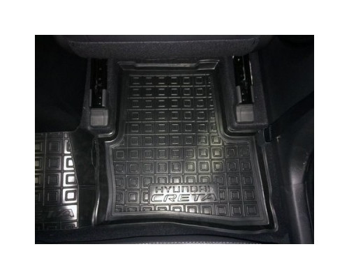 Коврик в салон водительский для Hyundai Creta ( 2016 - ) полиуретан ( Avto-Gumm )