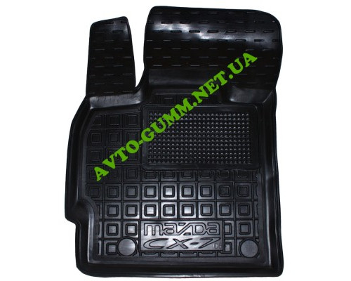 Коврик в салон водительский для Mazda CX-7 ( 2006 - 2012 ) полиуретан (AVTO-Gumm)
