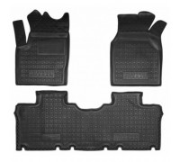 Коврики в салон для авто Volkswagen Sharan ( 1995 - 2010 ) (5мест) полиуретан ( AVTO-Gumm )