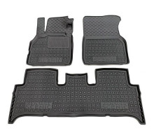 Коврики в салон для Renault Scenic II ( 2003 - 2008 ) полиуретан ( AVTO-Gumm )