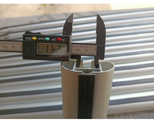 Bare Transversale "Aero-M" 120cm Grey