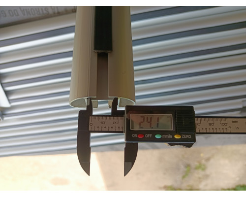 Bare Transversale "Aero-M" 120cm Grey