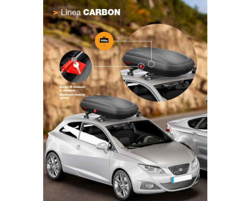 Box pe acoperis Discovery Carbon Line 480L