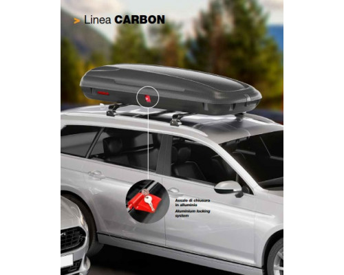Box pe acoperis Discovery Carbon Line 480L