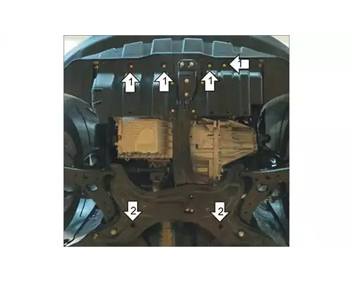 ПРЕДЛАГАЕМ КУПИТЬ ЗАЩИТУ MOTODOR M09014 КАРТЕРА ДВИГАТЕЛЯ И КПП CHERY TIGGO 5 I SUV 2013-2017ГГ.