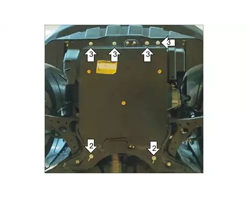 ПРЕДЛАГАЕМ КУПИТЬ ЗАЩИТУ MOTODOR M09014 КАРТЕРА ДВИГАТЕЛЯ И КПП CHERY TIGGO 5 I SUV 2013-2017ГГ.