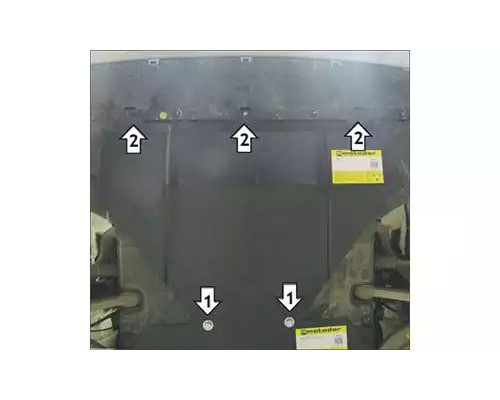 Защита картера M00142  AUDI Q5 II SUV 2017Г.-ПО Н.В.