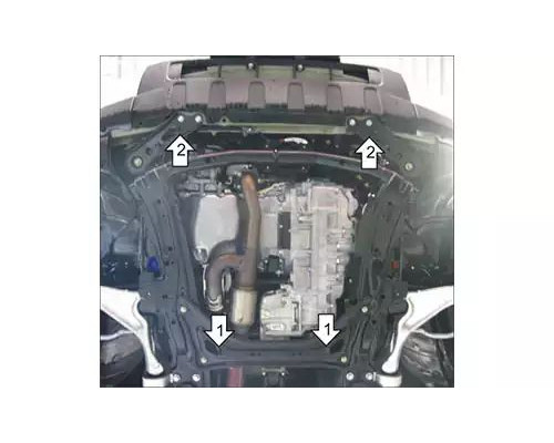 OFERIM SA CUMPIRAM PROTECTIE MOTODOR M10824 CARCASA MOTOR SI CUTIE DE VITERE ACURA MDX II SUV 2007-2013.