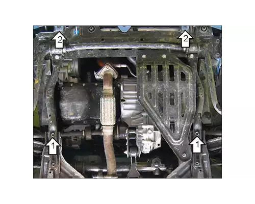 ПРЕДЛАГАЕМ КУПИТЬ ЗАЩИТУ MOTODOR M03011 КАРТЕРА ДВИГАТЕЛЯ И КПП CHEVROLET SPARK II M200, M250 ХЭТЧБЕК 2005-2009ГГ.