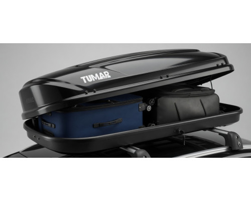 Cutie-Box auto TUMAR 500L negru  161×80 ×30