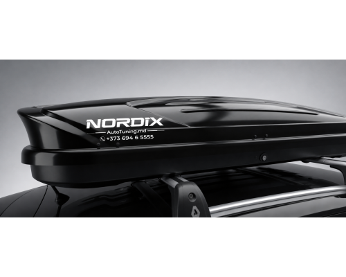 Cutie-Box auto TUMAR 500L negru  161×80 ×30